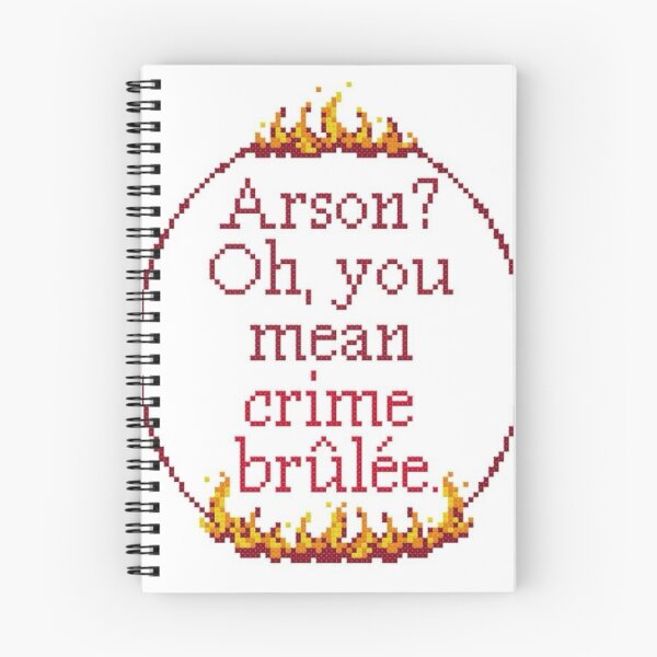 Item preview, Crime Brulee Pixel Art Pun Theme designed and sold by Adronia.