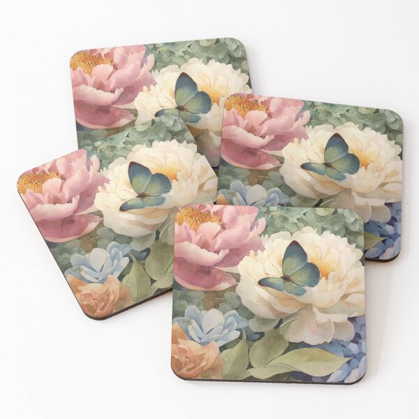 Item preview, peonies and hydrangeas designed and sold by ByFMV.