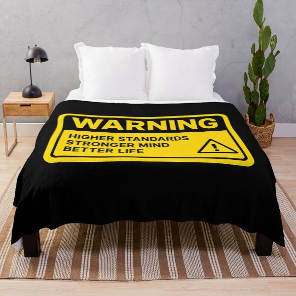 Item preview, Warning: Higher Standards Ahead designed and sold by CodeRonin®.