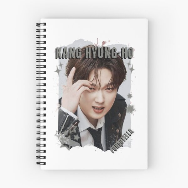 Item preview, Forestella Kang Hyung-ho Global Vocal KPOP Boy Group Black and White Collage Digital Art Portrait designed and sold by AJUNICE STUDIO.