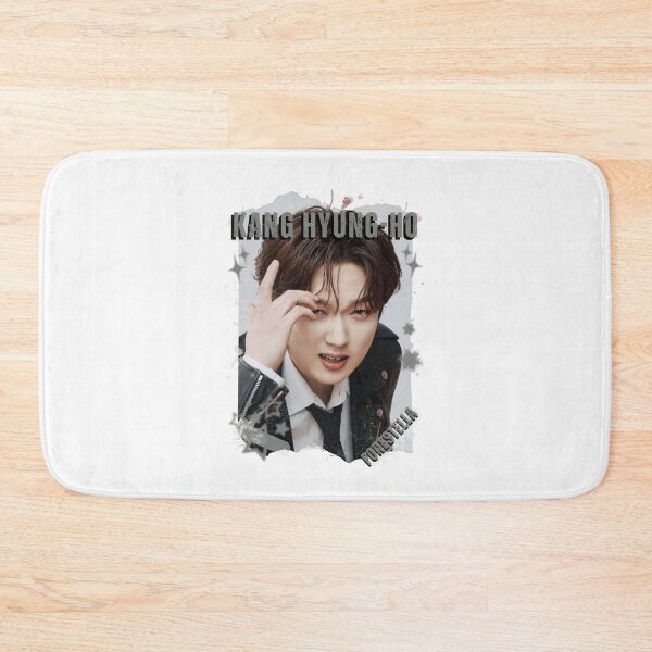 Item preview, Forestella Kang Hyung-ho Global Vocal KPOP Boy Group Black and White Collage Digital Art Portrait designed and sold by AJUNICE STUDIO.