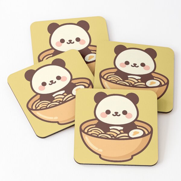 Item preview, Kawaii Panda Ramen Bowl designed and sold by Randomnessy.