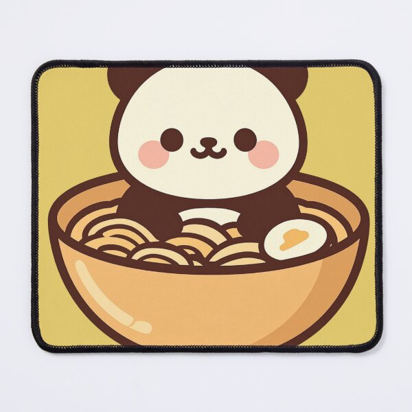 Item preview, Kawaii Panda Ramen Bowl designed and sold by Randomnessy.