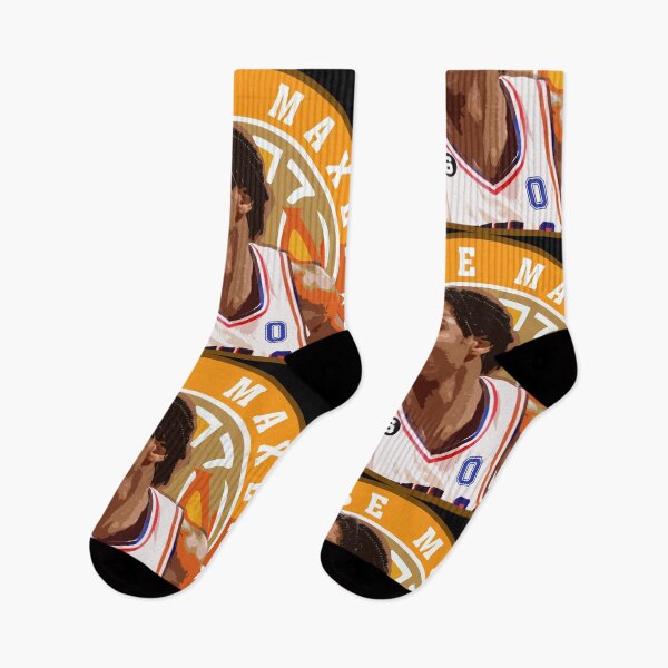 Item preview, Tyrese Maxey Basketball Portrait Artwork with Circular Typography Graphic Design designed and sold by Zigmak.