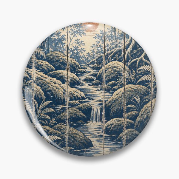 Item preview, Fern Creek over the Mossy Stones designed and sold by VisualArtsOasis.