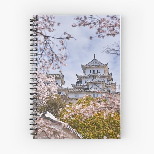 Item preview, Himeji Castle framed by cherry blossoms designed and sold by Imagerisium.