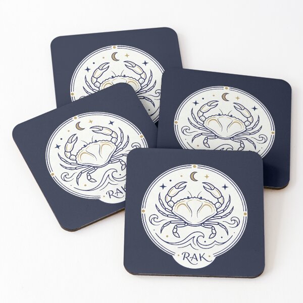 Item preview, Cancer Celestial Crab Zodiac Sign – Astrological Line Art designed and sold by mijaczeek.
