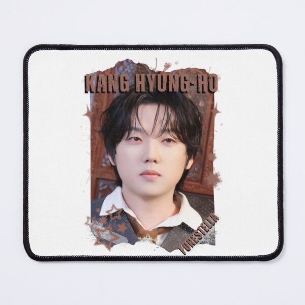 Item preview, Forestella Kang Hyung-ho Global Vocal KPOP Boy Group Black and White Collage Digital Art Portrait designed and sold by AJUNICE STUDIO.