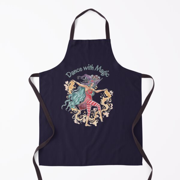 Item preview, Dance with Magic Witch Fantasy Watercolor Art designed and sold by esmavart.