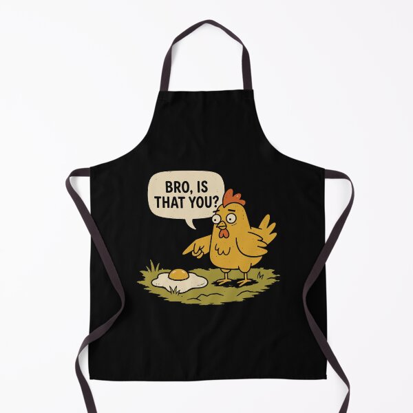 Item preview, Bro, Is That You? Funny Chicken & Fried Egg designed and sold by TavellynArt.