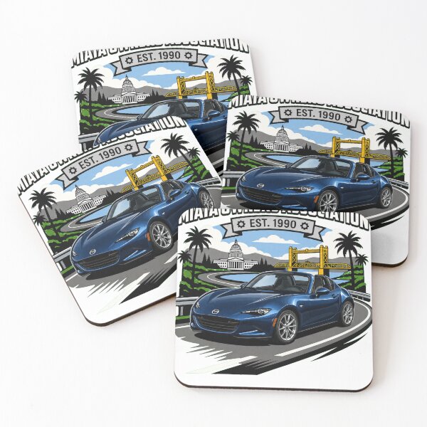 Item preview, Deep Crystal Blue RF Miata Sacramento designed and sold by Bob's Place Woodworking.