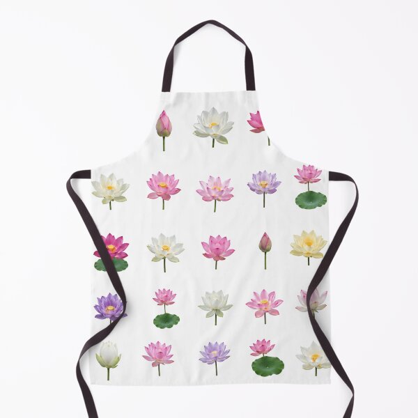 Item preview, Lotus Water Lily Flower Botanical Set Floral Elements Aesthetic designed and sold by Rehnair.