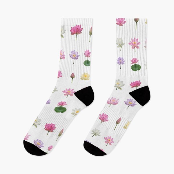 Item preview, Lotus Water Lily Flower Botanical Set Floral Elements Aesthetic designed and sold by Rehnair.