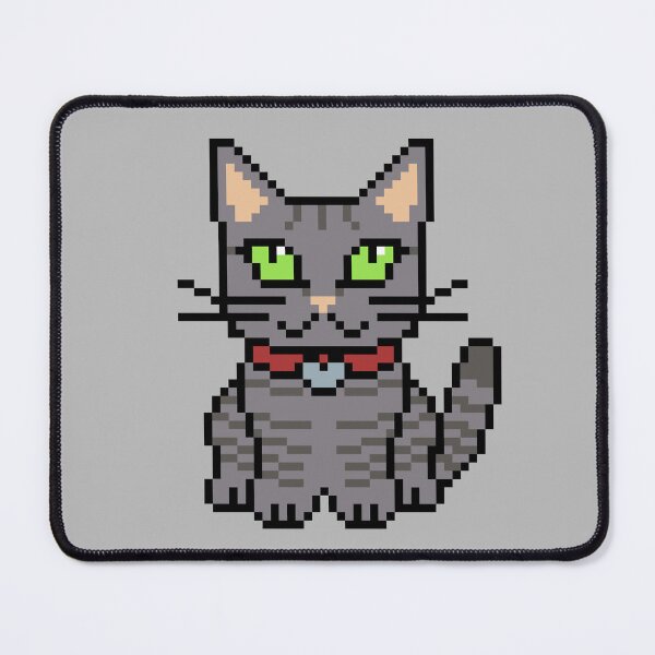 Item preview, Cute Pixel Art Tabby Cat | Retro 8-Bit Pixel Art designed and sold by OpenTabsDesigns.