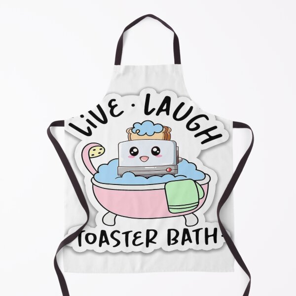 Item preview, Live laugh toaster bath designed and sold by ColesShopp.