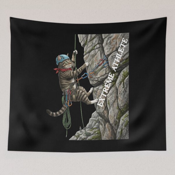 Item preview, Extreme athlete cat designed and sold by ReneMM.