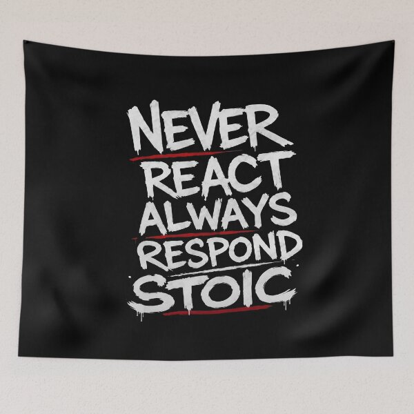 Item preview, Never React. Always Respond. designed and sold by CodeRonin®.