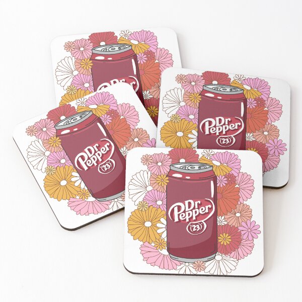 Item preview, Dr. Pepper. Red Soda With Flowers. designed and sold by CoCoArt-Ua.