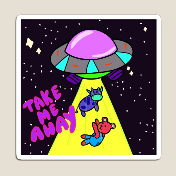 Item preview, Take Me Away UFO designed and sold by bmillennial.