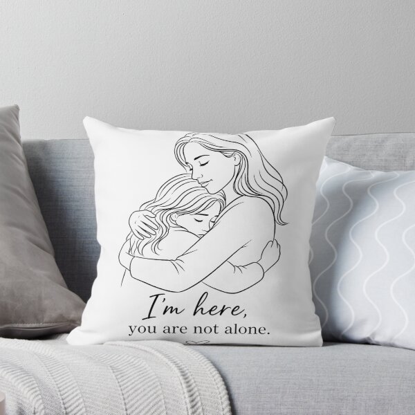 Item preview, Mother Hug Child You Are Not Alone Art designed and sold by DignityLab.