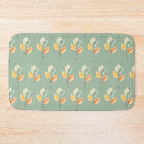 Item preview, Pastel Leaf Illustration and Pattern designed and sold by NNhu.