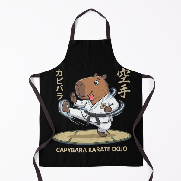 Item preview, Cute capybara karate, funny sports design, Sports Gift designed and sold by BobaTeeStore.