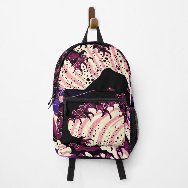 Item preview, The Great Wave off Kanagawa Dark Purple Aesthetic designed and sold by PureVintageLove.