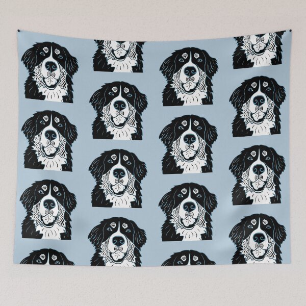Item preview, Bernese Mountain Dog Stencil designed and sold by KantstandyaC.