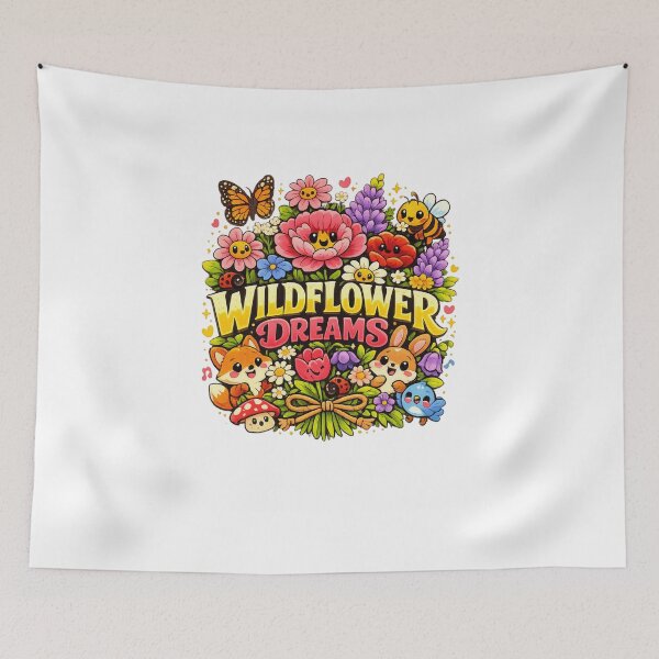 Item preview, Wildflower Dreams Cute Floral Garden Shirt designed and sold by WearTheVibe Store.