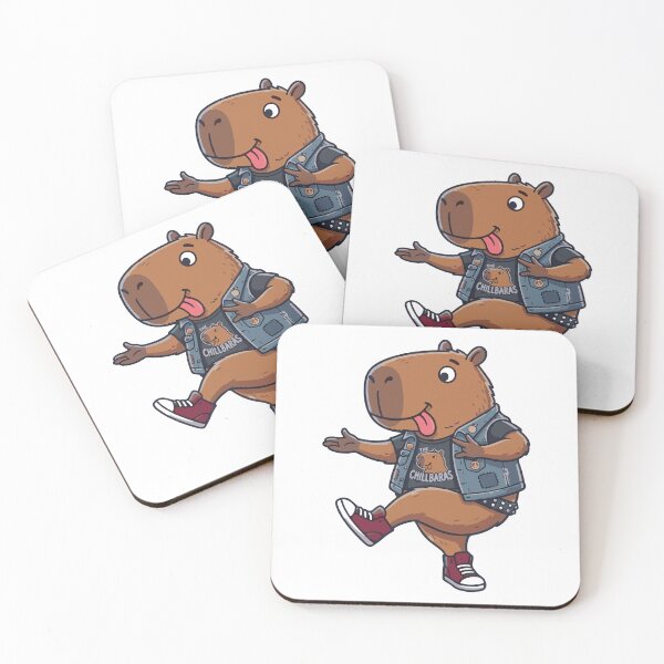 Item preview, Cute capybara dancing, funny sports design, Sports Gift designed and sold by BobaTeeStore.