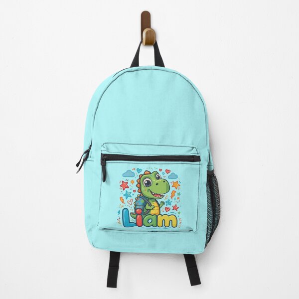 Item preview, Liam Cute Dinosaur Personalized Kids Back To School designed and sold by EchoPrint Co..