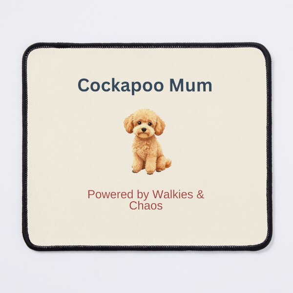 Item preview, Cute Cockapoo Mum Classic Edition Gift – Powered by Walkies & Chaos designed and sold by BritPetBoutique.