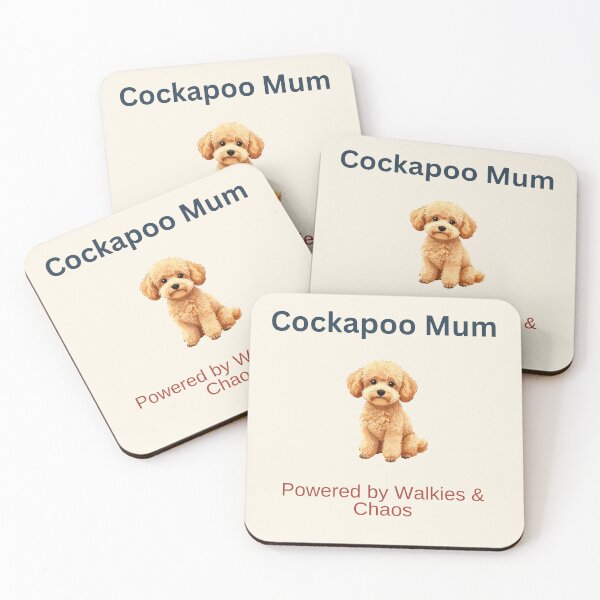 Item preview, Cute Cockapoo Mum Classic Edition Gift – Powered by Walkies & Chaos designed and sold by BritPetBoutique.