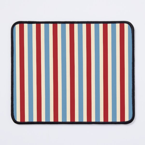 Item preview, Red Blue Beige Nautical Cabana Stripes Seamless Pattern designed and sold by Pop & Punch.