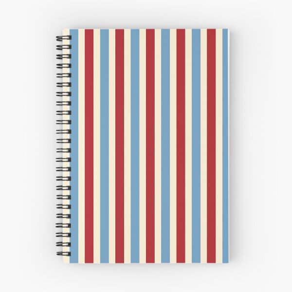 Item preview, Red Blue Beige Nautical Cabana Stripes Seamless Pattern designed and sold by Pop & Punch.