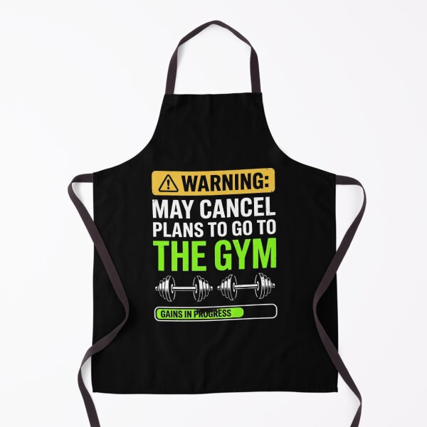 Item preview, Warning May Cancel Plans To Go To The Gym Funny Fitness T-Shirt designed and sold by PACS0011.