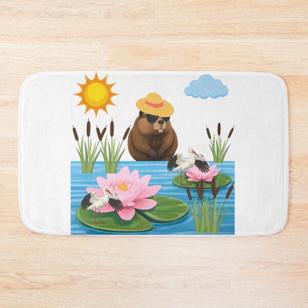 Item preview, Cool Beaver with Hat designed and sold by DidiDesignShop.