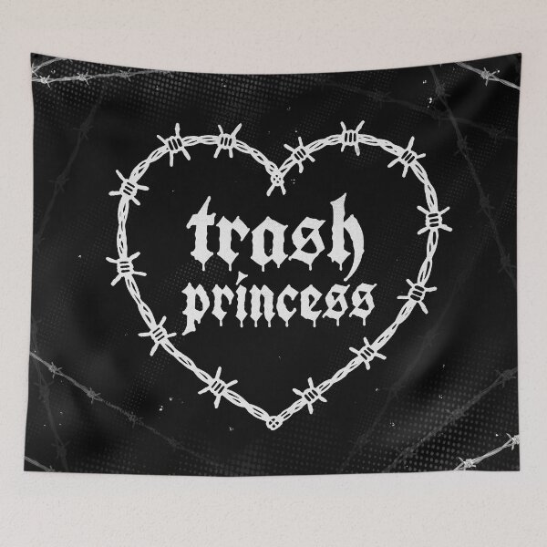 Item preview, Trash Princess Gothic Barbed Wire Heart designed and sold by HexRelic.