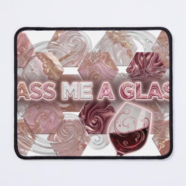 Item preview, Playful PASS ME A GLASS Print designed and sold by dazzlemakers.