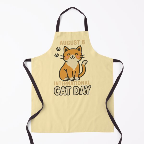 Item preview, August 8 International cat day designed and sold by QCena.