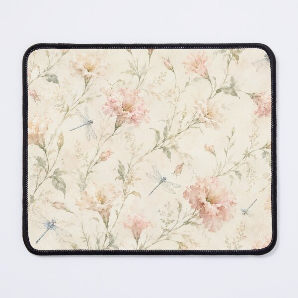 Item preview, Lisianthus and Dragonflies designed and sold by PurrfectWhisper.