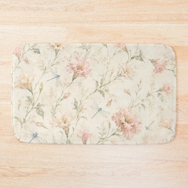 Item preview, Lisianthus and Dragonflies designed and sold by PurrfectWhisper.