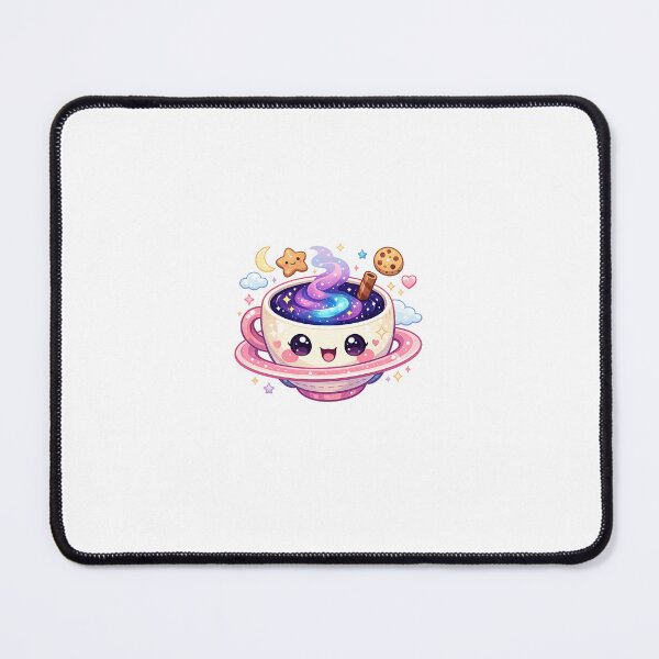 Item preview, Galaxy Tea Planet – Cute Kawaii Cosmic Teacup Illustration designed and sold by FAZ-DESIGNS.
