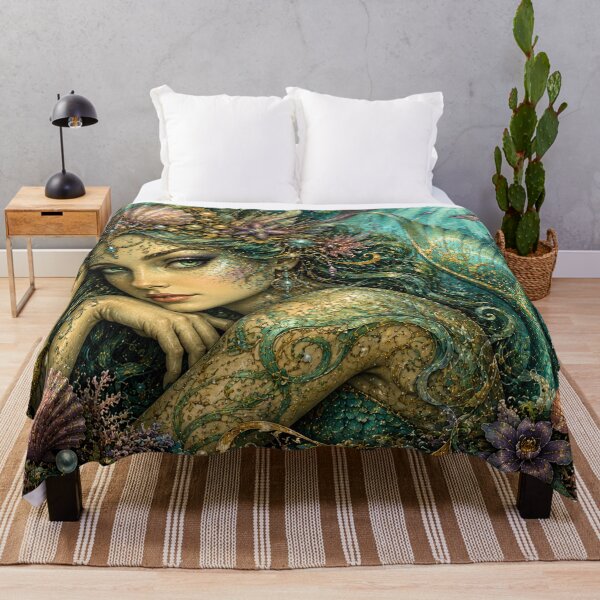 Item preview, Queen of the Hidden Reef designed and sold by Edenglow Prints & Peculiars.