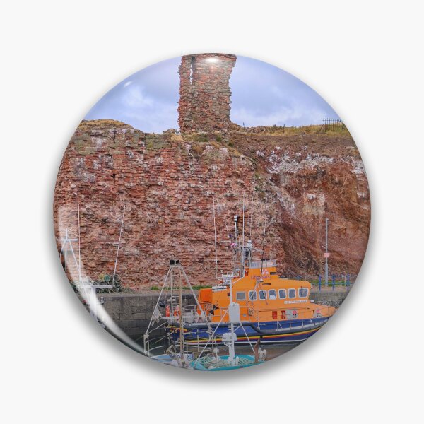 Item preview, Dunbar Harbour with RNLI Lifeboat and Fishing Boats designed and sold by Violaman.