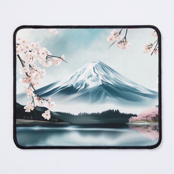 Item preview, Mount Fuji with Cherry Blossoms designed and sold by kaldart.