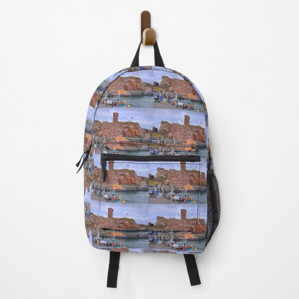 Item preview, Dunbar Harbour with RNLI Lifeboat and Fishing Boats designed and sold by Violaman.
