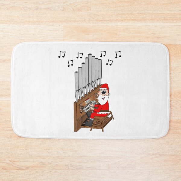 Item preview, Santa Playing Church Organ, Christmas Organist Musician designed and sold by doodlerob.
