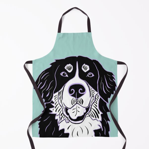 Item preview, Bernese Mountain Dog Stencil- purple designed and sold by KantstandyaC.