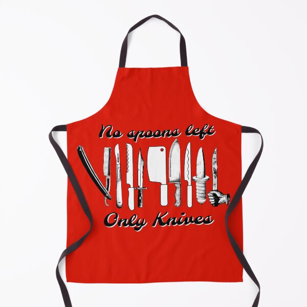 Item preview, No Spoons Left, Only Knives designed and sold by TheBloomingCat.